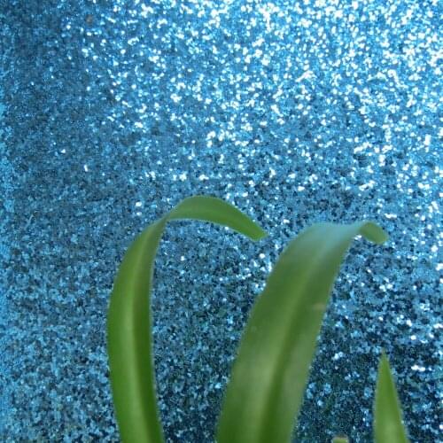 6m one roll 138cm width high quality bright blue wallpapers,solid glitter fabric wallpaper