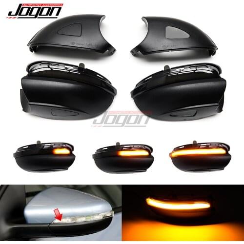 For VW GOLF 6 MK6 GTI R32 08-14 Touran Car Accessories LED Dynamic Turn Signal Light Side Wing Rearview Mirror Indicator Lamp