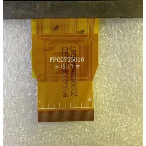 Free shipping original 7 inch LCD screen original cable number: FPC07005016 wide 103cm * 165cm