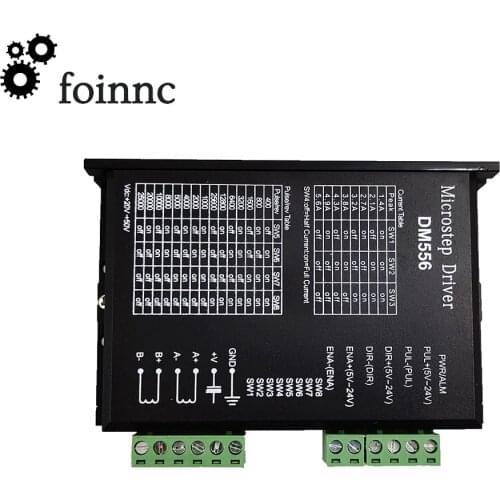 DM556 Digital Stepper motor driver 2 phase 5.6A for 57 86 stepper motor NEMA23 NEMA34 Stepper Motor Controller