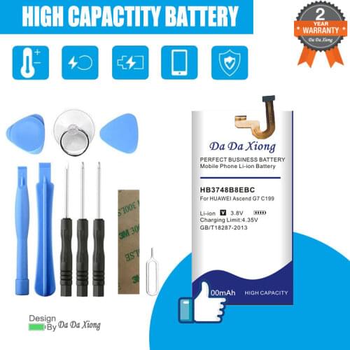 Da Da Xiong 4700mAh HB3748B8EBC Battery for Huawei Ascend C199 G7 G7-TL100 C199-CL00