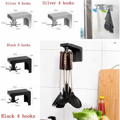 Storage Holders Racks Strong Adhesive Wash Cloth Clip Rotatable Home Improvement Bath Room Kitchen Supplies Storage Towel Rack
