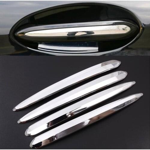 4Pcs ABS Chrome Polish For BMW X4 G02 2018 Door Handle Trims For BMW 5 Series G30 530li 2018 Car Accessories