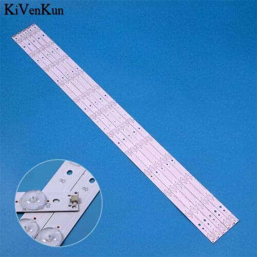 TVs LED For Philips 43PUS4900/12 43PUS5252/05 43PUS6162/05 Backlight Strips Array Matrix Line Bars Rulers GJ-2K16-430-D512-V4