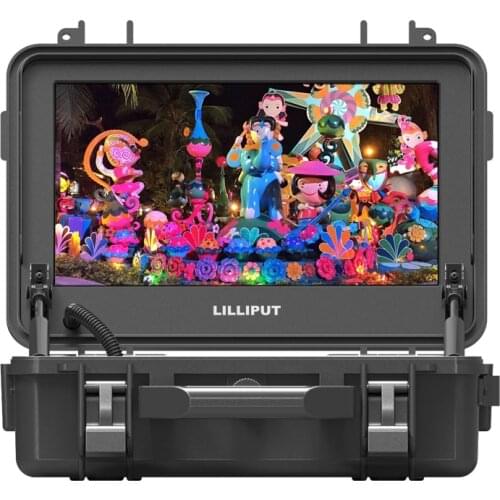 LILLIPUT BM120-4KS New 12.5" 3840x2160 4x4K HDMI-compatible 3G-SDI in&Out Broadcast Director Monitor with HDR,3D-LUT,Color Space