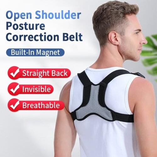 Invisible Back Shoulder Posture Corrector Clavicle Spine Lumbar Posture Correction Brace Support Belt