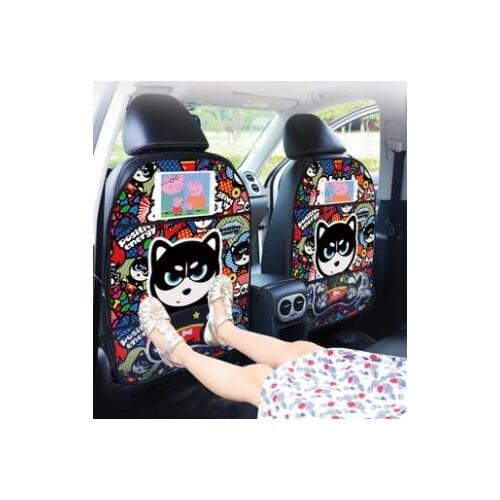 2021 May new Car kick pad Childrens backrest Safety seat back protection pad