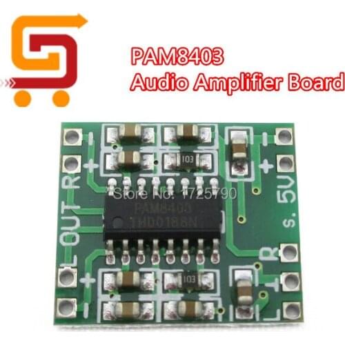PAM8403 Amplifier Module 5v Digial Audio Board