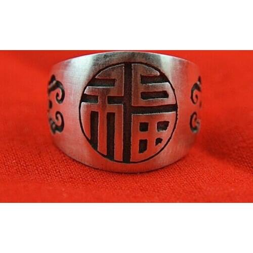 Silver 999 wide restoring ancient ways ring everyone sterling silver ring men after the forward foot silver ring finger