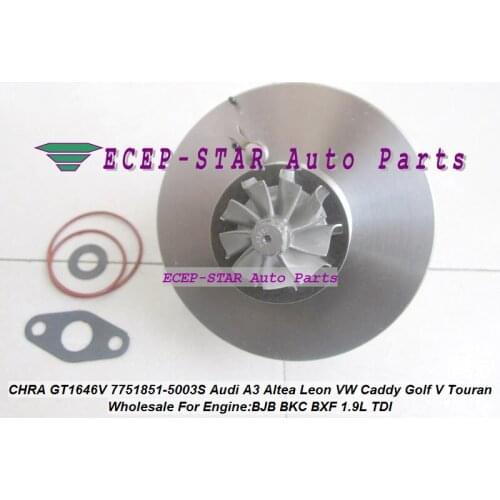 Turbo cartridge CHRA BV39 54399880022 54399700022 751851 038253014G For AUDI A3 For SEAT Altea VW Caddy Golf Passat BJB AVQ 1.9L