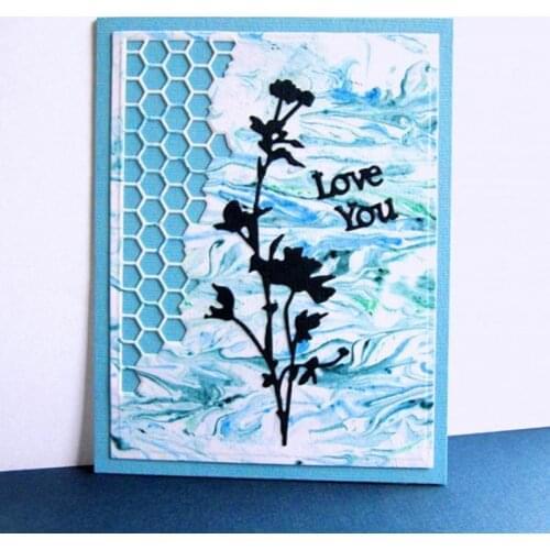 Cutting Dies Flower Carbon steel Stencil Craft for DIY Creative Scrapbook Cut Stamps Dies Embossing Paper Hand Craft