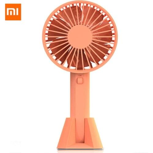 Xiaomi VH Portable Handheld Fan Handy Mini USB Rechargeable Desktop Table Fan Three Gear Wind For Office Car Summer Travel