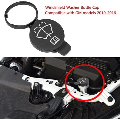 Car-Styling 1PC New Windshield Wiper Washer Bottle Cap Cover For Chevrolet Buick Cadillac Compatible with GM