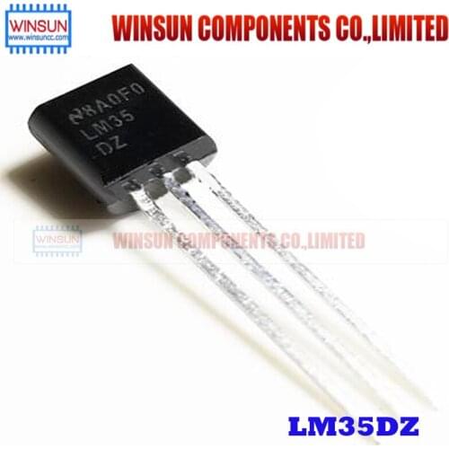 10PCS/LOT LM35DZ TO-92 LM35 Brand New Original