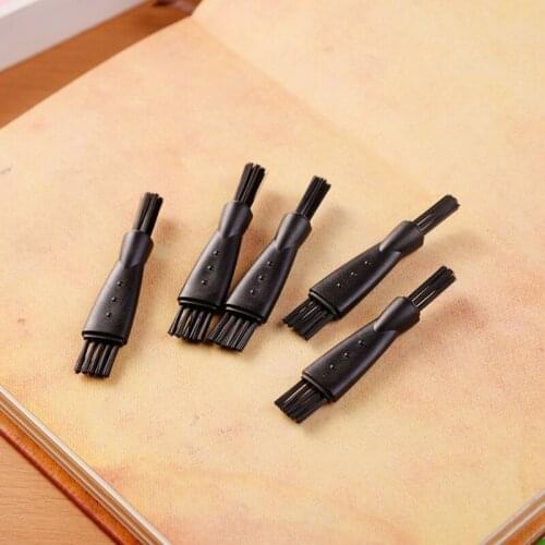 27RC 50pcs Shaver Cleaning Brushes Double-end Razor Trimmer Clipper Cleaning Brush Replacement for Men
