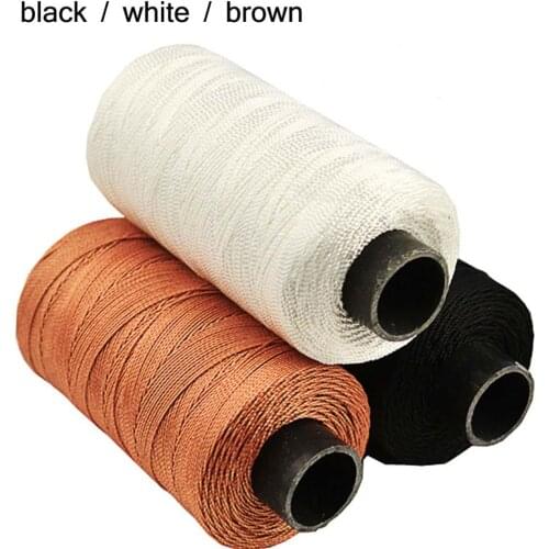 300m Sewing Threads 2 Strand Durable Strong Bounded Nylon Leather Sewing Thread DIY Handicraft Tool Hand Stitching Thread