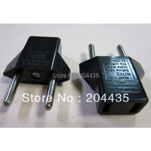 5YOA Universal Travel Power Plug Adapter US to EU EURO Adaptor Converter AC Power Plug Adaptor Connector