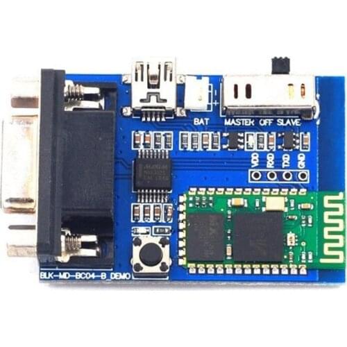 BC04-B Bluetooth Serial Port Module Demo Version Wireless Serial Port Communication RS232 Data Transmission Module