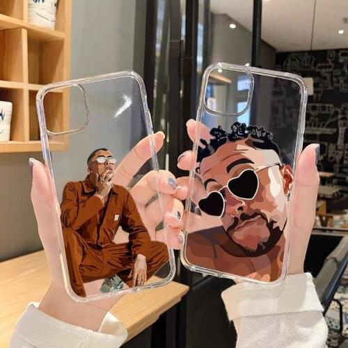 Yo Perreo Sola Bad Bunny Maluma cool Phone Cases Transparent for iPhone 6 7 8 11 12 s mini pro X XS XR MAX Plus SE cover funda