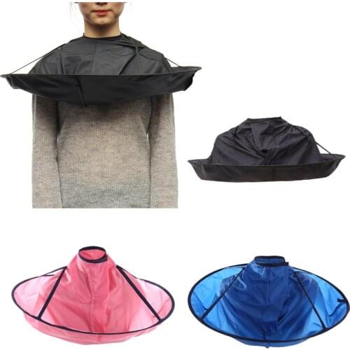 DIY Hair Cutting Cloak Umbrella Cape Cutting Cloak Wrap Hair Shave Apron Hair Barber Gown Cover Household Cleaning Protecter