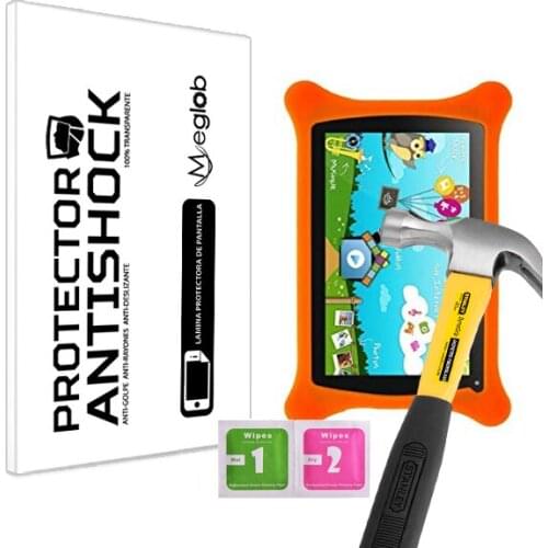 Screen protector Anti-Shock Anti-scratch Anti-Shatter compatible with Tablet Logicom Logikids 2