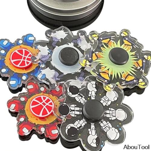 Fidget Toys Spinner Running Anime Hero Apace Man Relief Stress Toy Astronaut comic spinner Fingertip Gyro Alloy Collection Gift