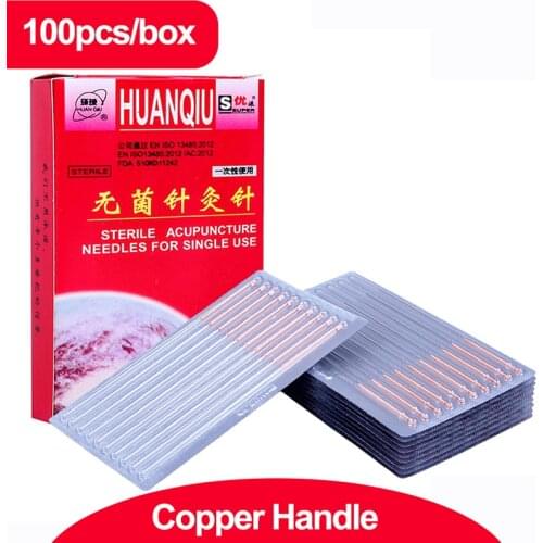 100pcs/box Disposable Acupuncture Needle Beauty Massage Needle Health Care