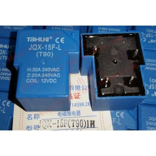 Relay JQX-15F-L JQX-15F (T90) 1H 12VDC T90-1A-4P-12V