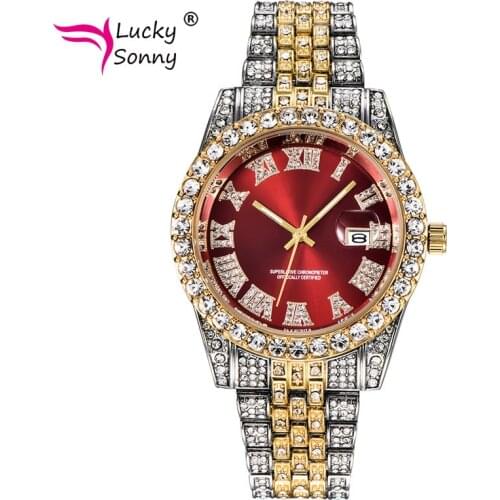 Часы со стразами женские Lucky Sonny China At AliExpress