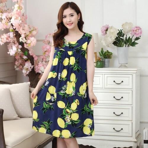 MENGLAIQIAN Women's Nightgowns With Sleeves China