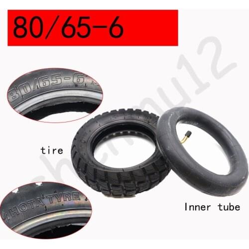 Good Quality 80/65-6 Tire Inner Tube Outer Tyre for Electric Scooter Speedual Grace 10 Zero 10 Inch 10x3.0 Tire Parts