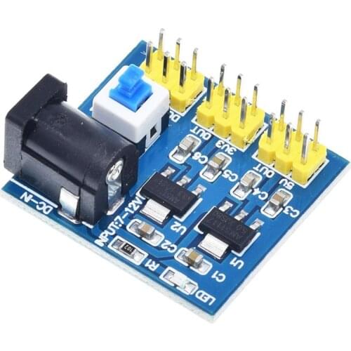 DC-DC 12V To 3.3V 5V Buck Step Down Power Supply Module for Arduino