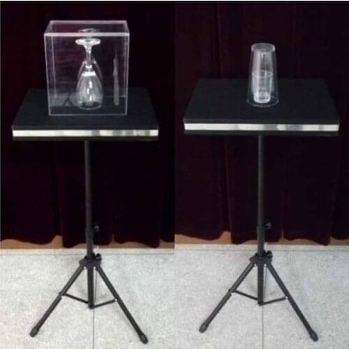 Remote control Glass Breaking and coin into glass table - Magic Tricks,Mentalism,Accessories,Illusion,gimmick