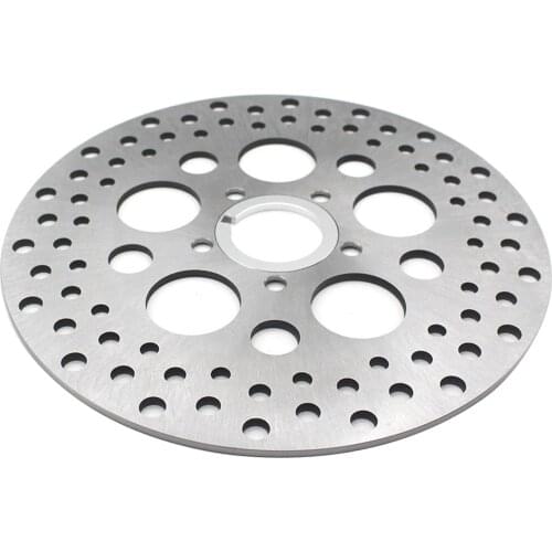Silver 29cm Brake Disc Rotor for Harley XL 883 C 99-10, TN /TFB/ TF /TC / 12- FXSTC /FXSTB