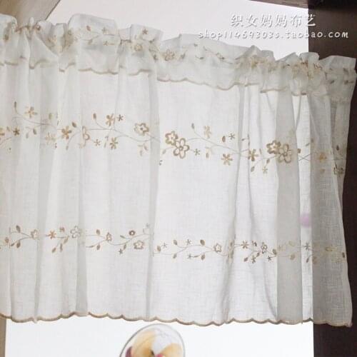 1 pc White Color Tulle Door Short Curtain Sheer Color Modern Living Room Curtains Tulle Sheer Fabrics 5 Sizes Cortinas Salon