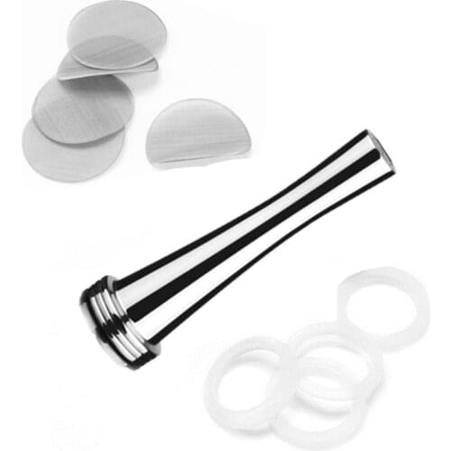 ICafilas Brand 5 pcs Silicone O-rings 5pcs O-ring Compatible With Nespresso Stainless Steel Refillable Capsules For Coffee