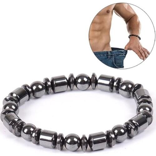 Bio Magnetic Healthcare Bracelet Weight Loss Bracelet Stud Bracelet Magnetic Therapy Slimming Healthy Stimulating Acupoints New