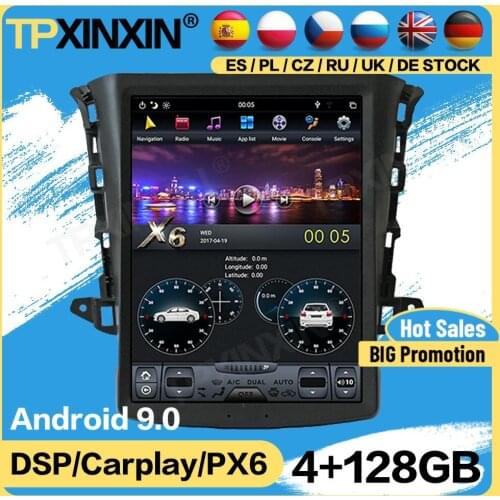 Carplay Tesla 128G Radio 2 Din Stereo Android DAB For Changan EADO 2007 2008 2009 2010 2011 2012 GPS Player Auto Audio Head Unit