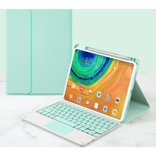 Cover Funda for Huawei MatePad 10.4 2020 Keyboard Case for Honor Pad V6 BAH3-W09/AL00 Slim Wireless Keyboard Leather Cover