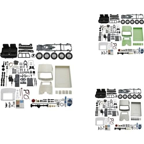 For WPL D12 1:10 KIT 2.4G 2WD Unassembled Wheelbase Crawler Off Road Truck WPL RC Car 1/12 DIY 260 Brushed Motor