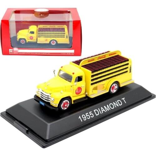 1/50 scale classic metal alloy die-casting 1955 soda bottle transporter simulation model adult collection gift family display