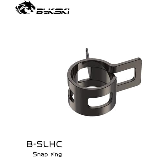 Bykski 4pcs/lot 9.5*12.7mm / 10*16mm Soft Tubes Clamps, Auxiliary Soft Tube fixing