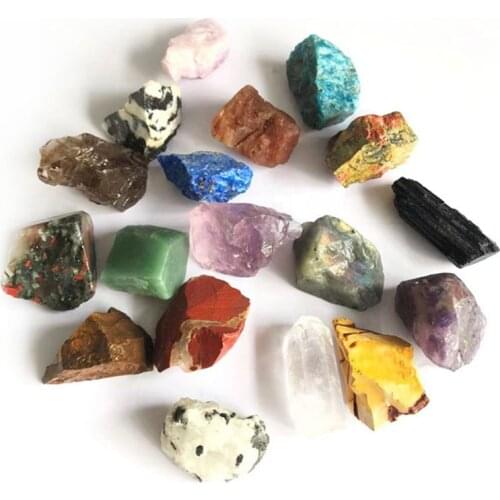 100g natural mixed crystal rose quartz rough crystals healing stones amethyst raw for decoration