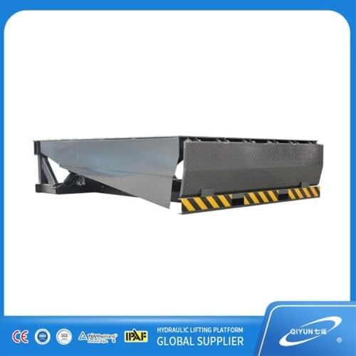 Qiyun Factory Directly Hot Sale 6t 8t 10t 12t 15ton Hydraulic Lift Container Loading Ramp Dock Leveler