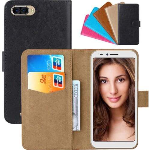 Luxury Wallet Case For INOI 6i Lite PU Leather Retro Flip Cover Magnetic Fashion Cases Strap