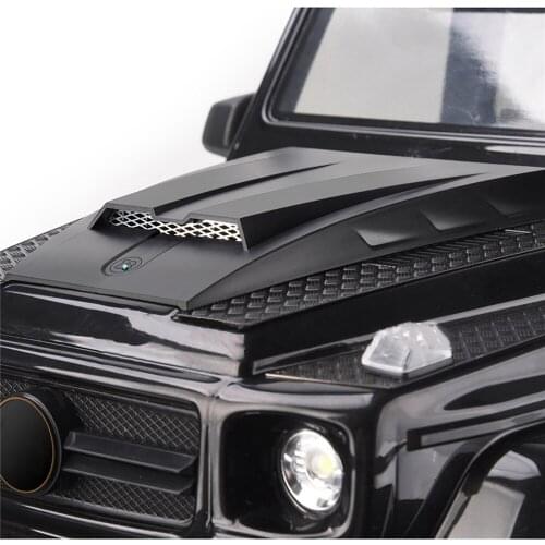 Hidden Car Shell Column & Clamshell Engine Hood for 1/10 Traxxas TRX6 G63 TRX4 G500 A Section G162EB RC Car Accessories