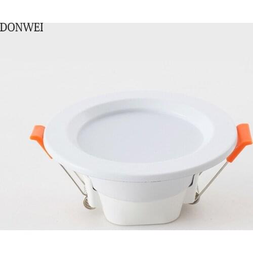 Ultra Bright Round LED Downlight 5W 9W 12W 18W Aluminum AC110V 220V Indoor LED Down Light Ceiling Recessed Spot Light