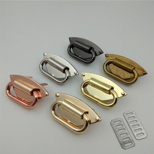 10 pieces/lot) Wholesale Handbags High-grade Metal Shoulder Strap Link Decal Decorative Button Hardware Accessories