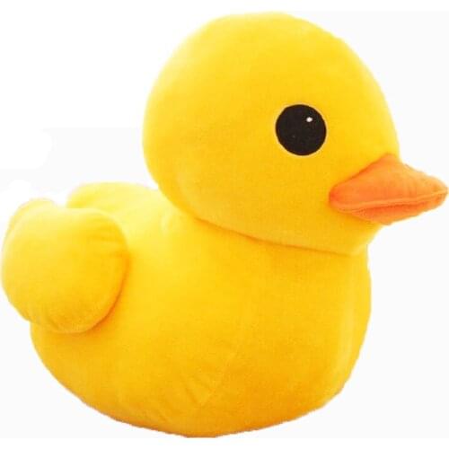 Big Size 70cm Stuffed Dolls Rubber Duck Hongkong Big Yellow Duck Plush Toys Hot Sale Best Gifts for Girls and Children