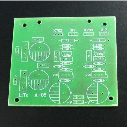 Free shipping 1pcs A-08 parallel regulator of a power board blank